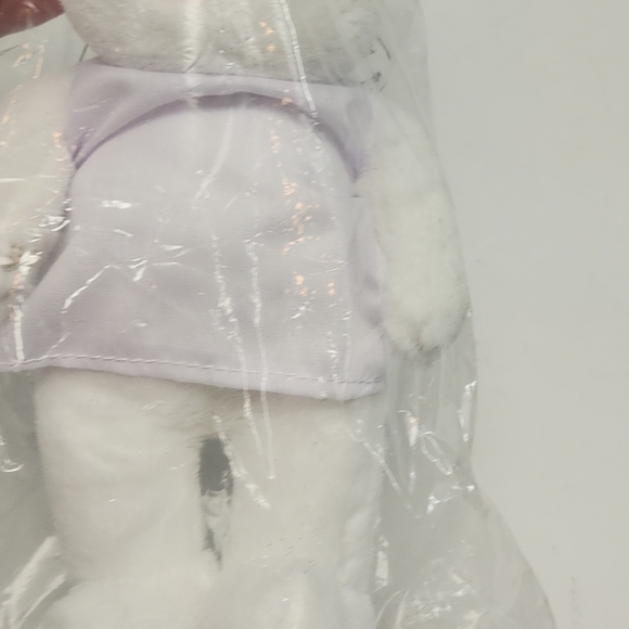 Original Bimbo Bakery White Teddy Bear Chef Plush Stuffed Toy 10" NEW - Picture 6 of 10